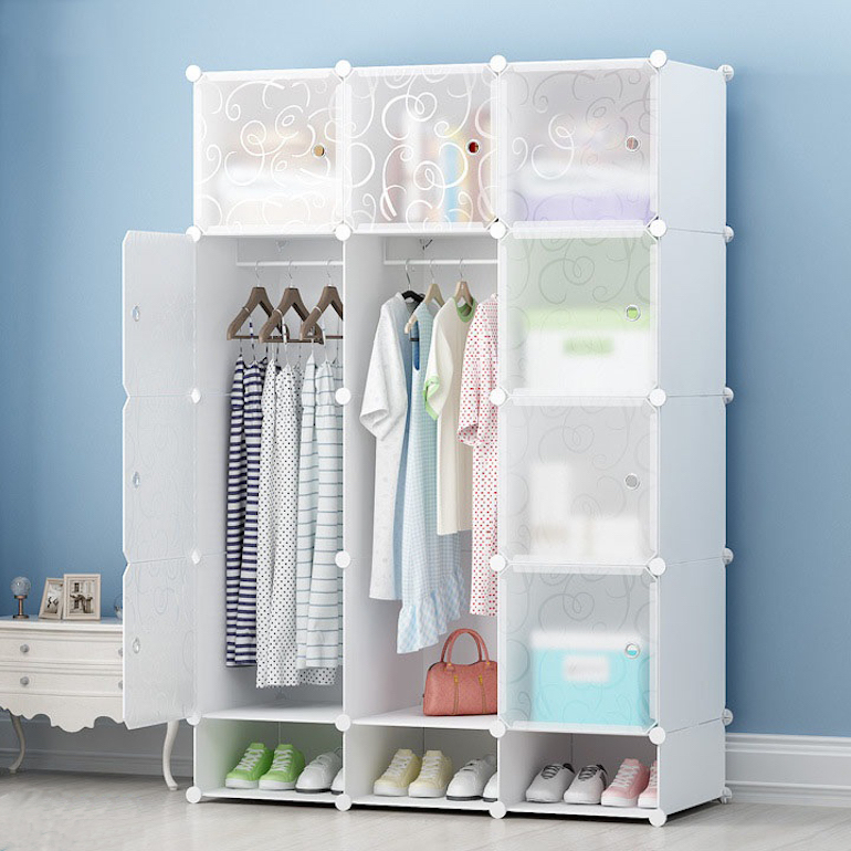 Ưu điểm của tủ nhựa lắp ghép